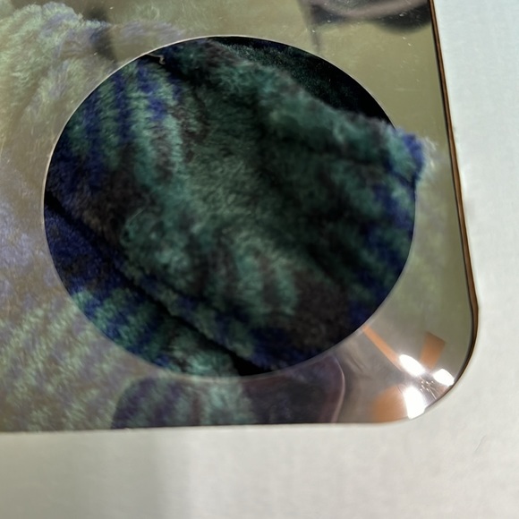 Wayland Square plaid polyester plush robe 50” length M-L men or women NWOT - Picture 6 of 7